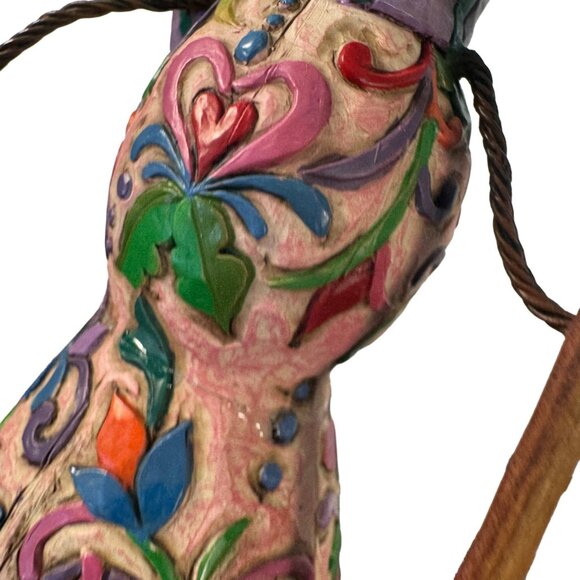 Jim Shore Heartwood Creek Happy Home Snow Woman 2004 Signed - Picture 8 of 8